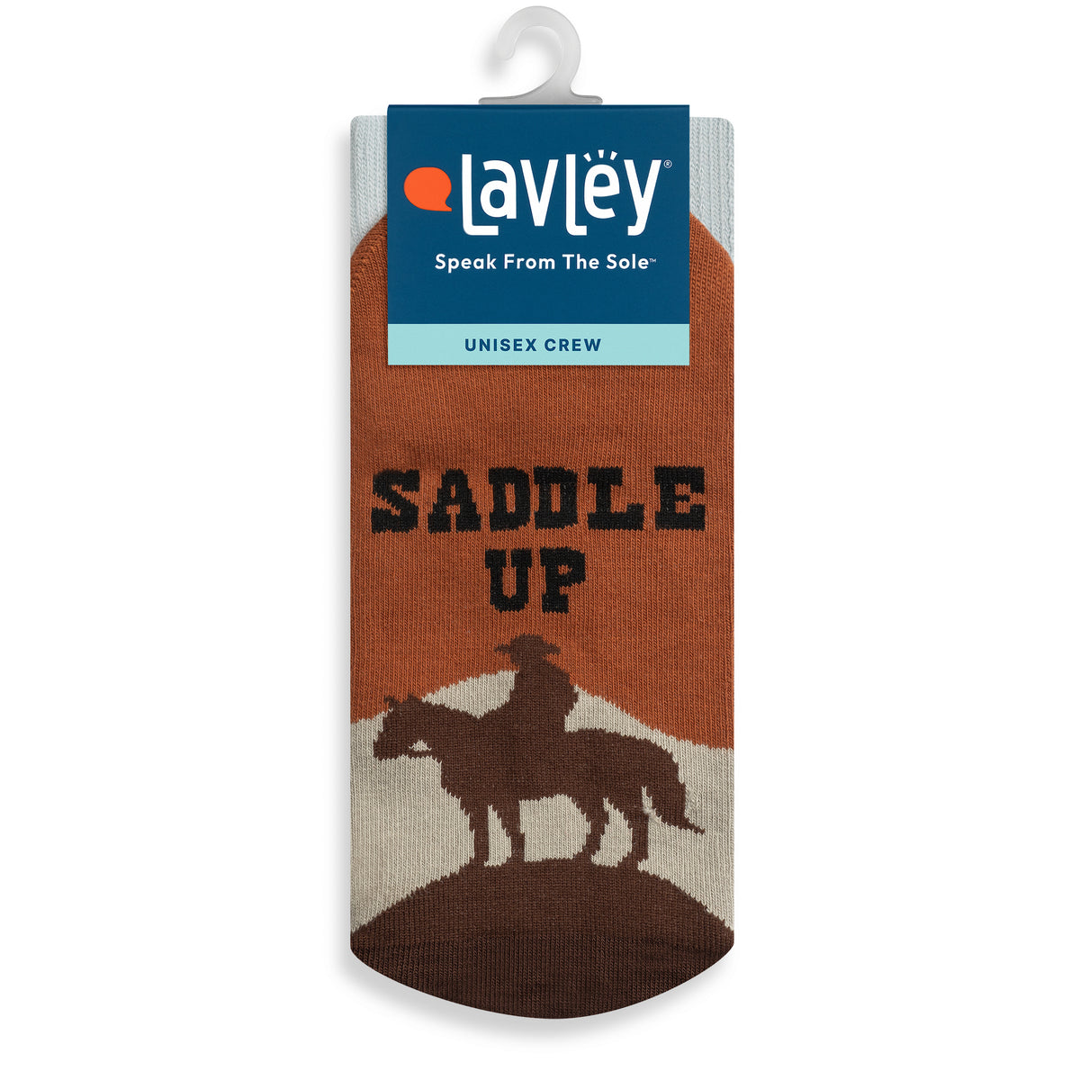 Saddle Up! Cool Western Socks Unisex One Size for Men and Women