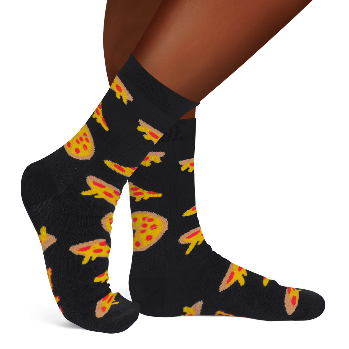 Slice Slice Baby Crazy Pizza Socks for Men and Women