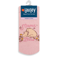 Mama Bear Socks Cute Gift for Mom One Size Fits Most Women