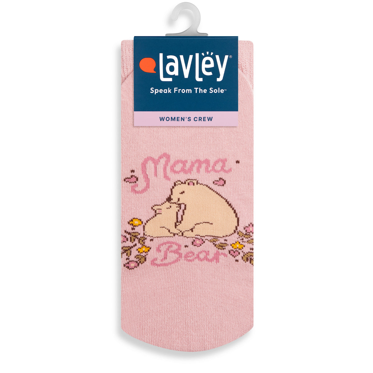 Mama Bear Socks Cute Gift for Mom One Size Fits Most Women
