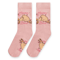 Mama Bear Socks Cute Gift for Mom One Size Fits Most Women