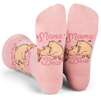 Mama Bear Socks Cute Gift for Mom One Size Fits Most Women