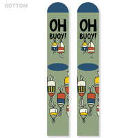 Oh Buoy! Funny Nautical Boat Socks One Size fits Most Men and Women