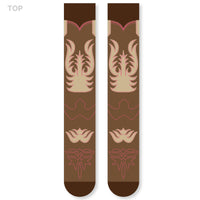 These Are My Cowgirl Boots Funny Western Socks Outfit Accessory for Women