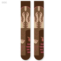 These Are My Cowgirl Boots Funny Western Socks Outfit Accessory for Women