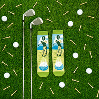 Swing Swear Repeat Socks