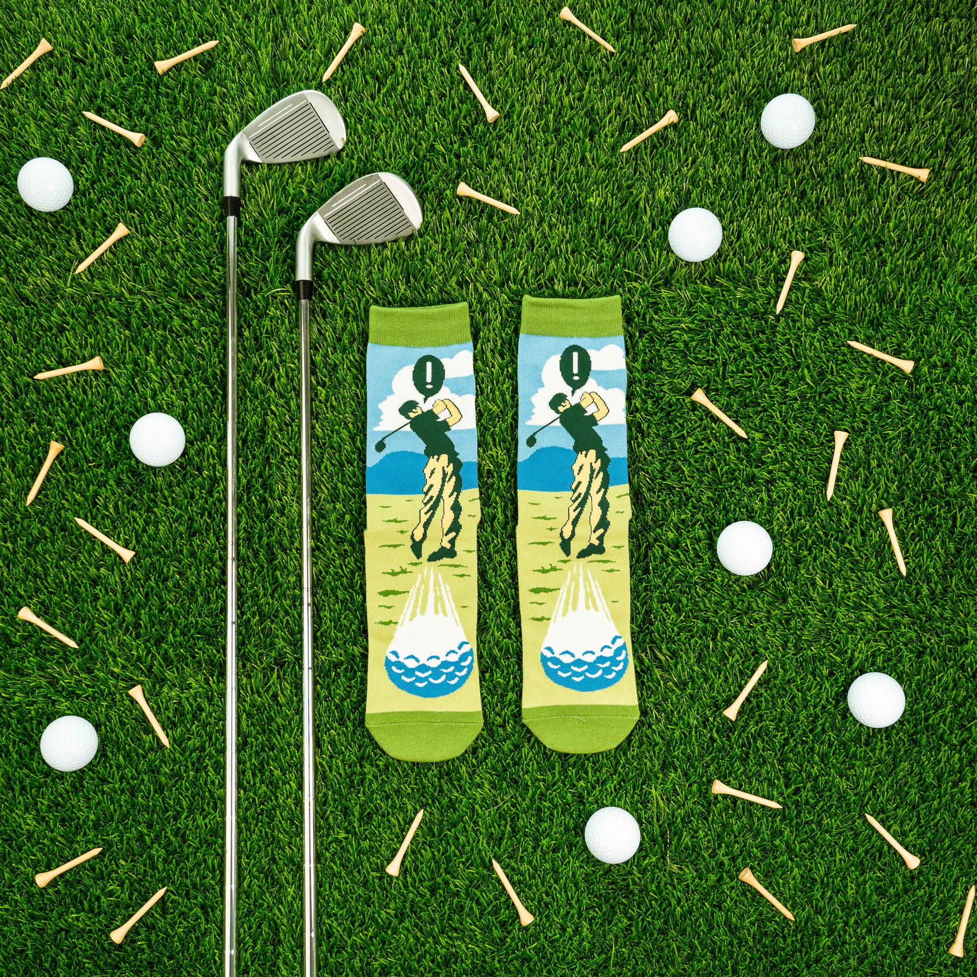 Swing Swear Repeat Socks