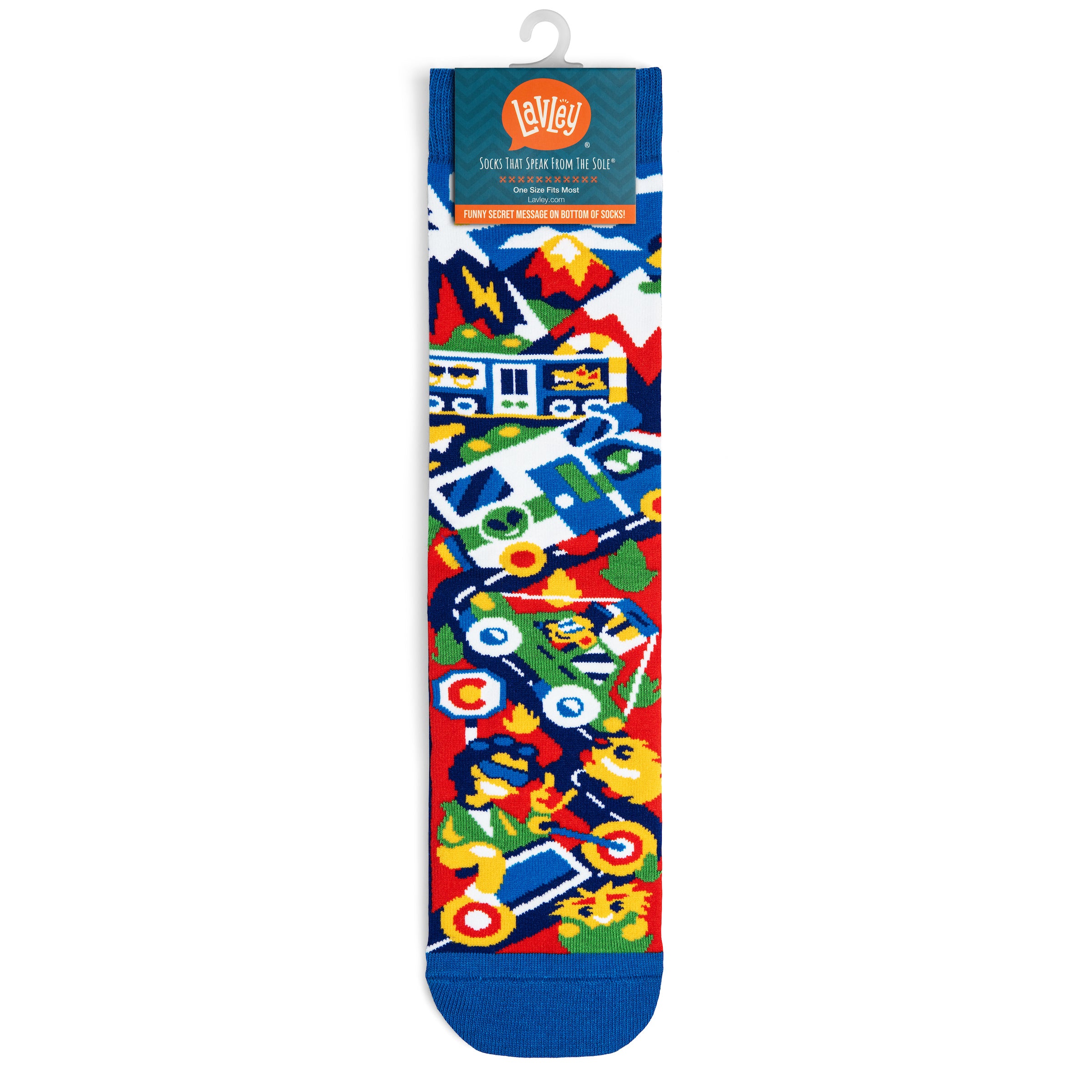 Travel More, Worry Less Socks