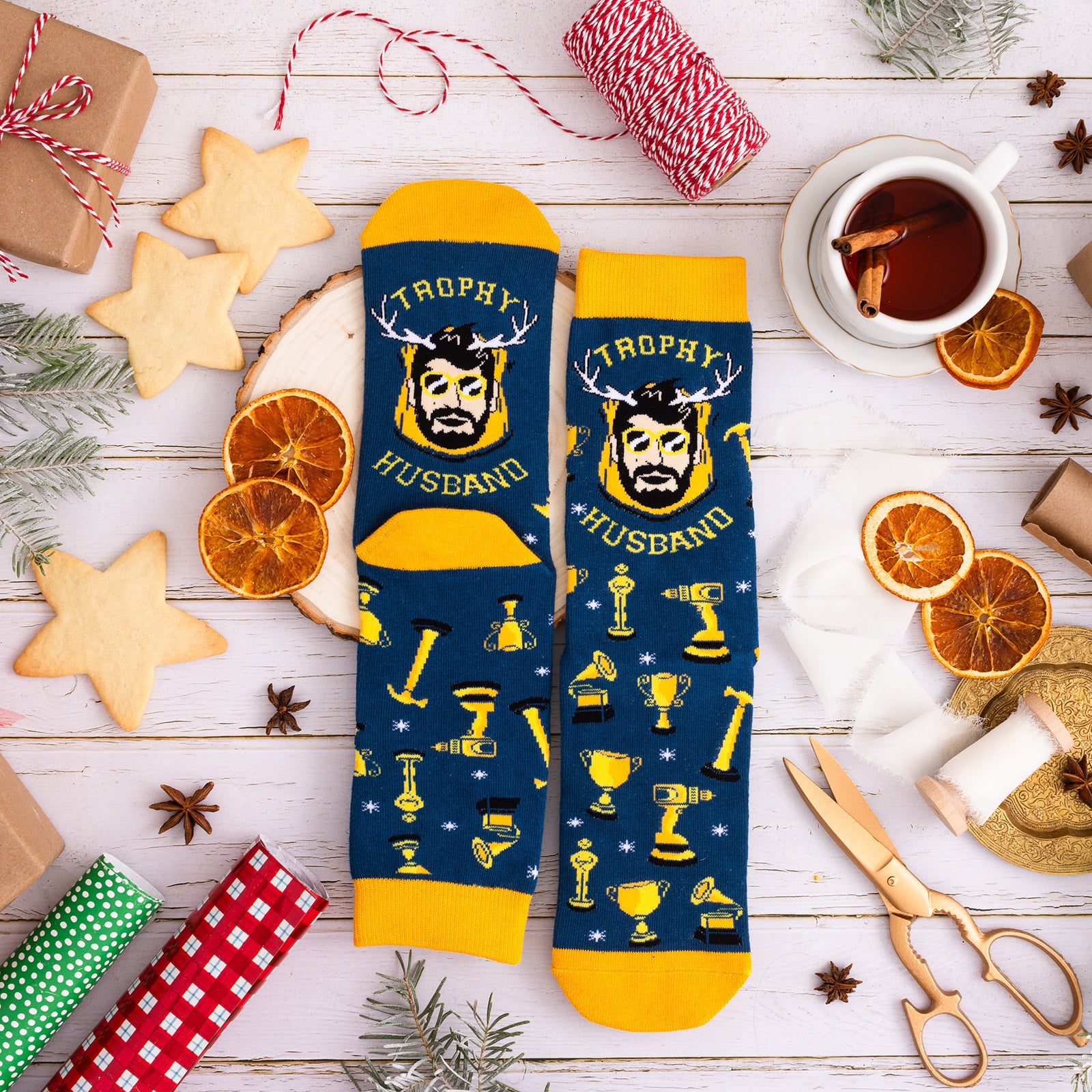 Trophy Husband Socks