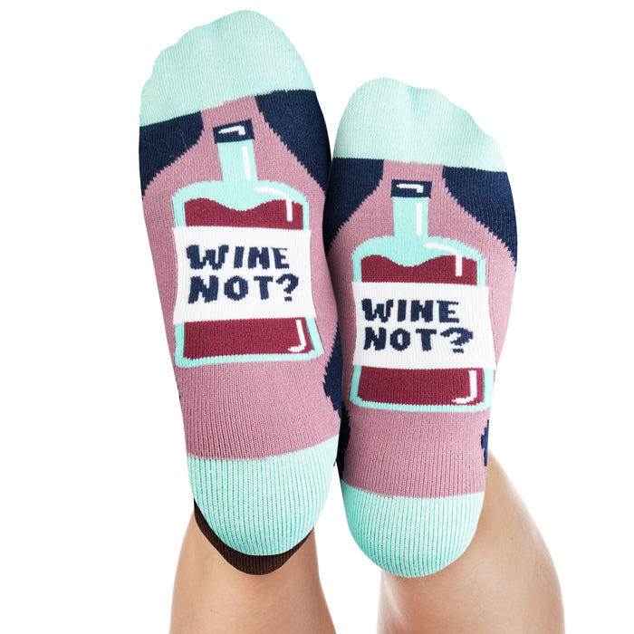 Wine Not? Ankle Socks
