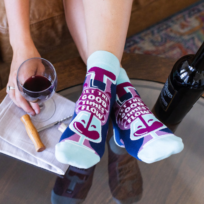 Wine Not? Ankle Socks
