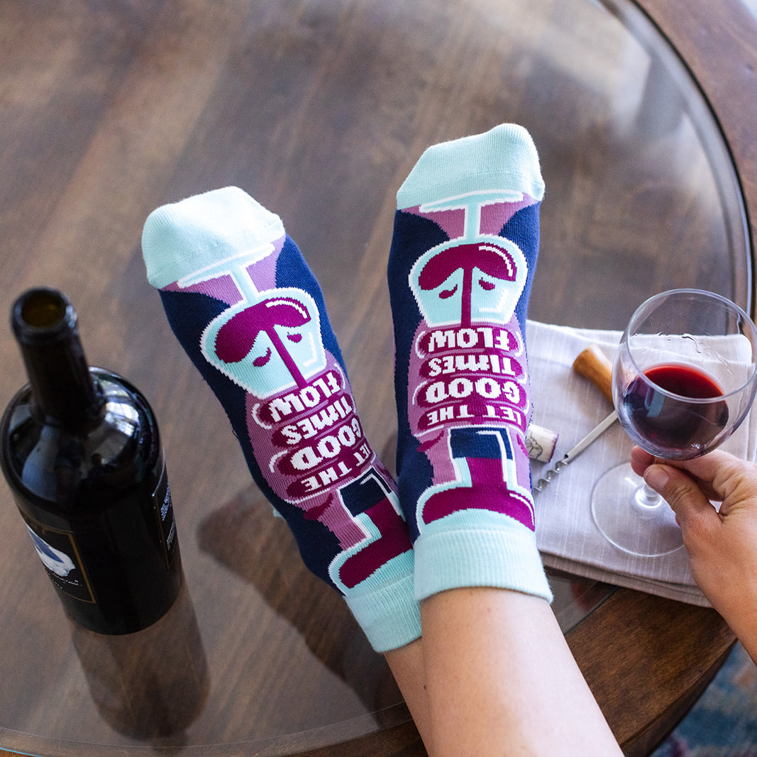 Wine Not? Ankle Socks