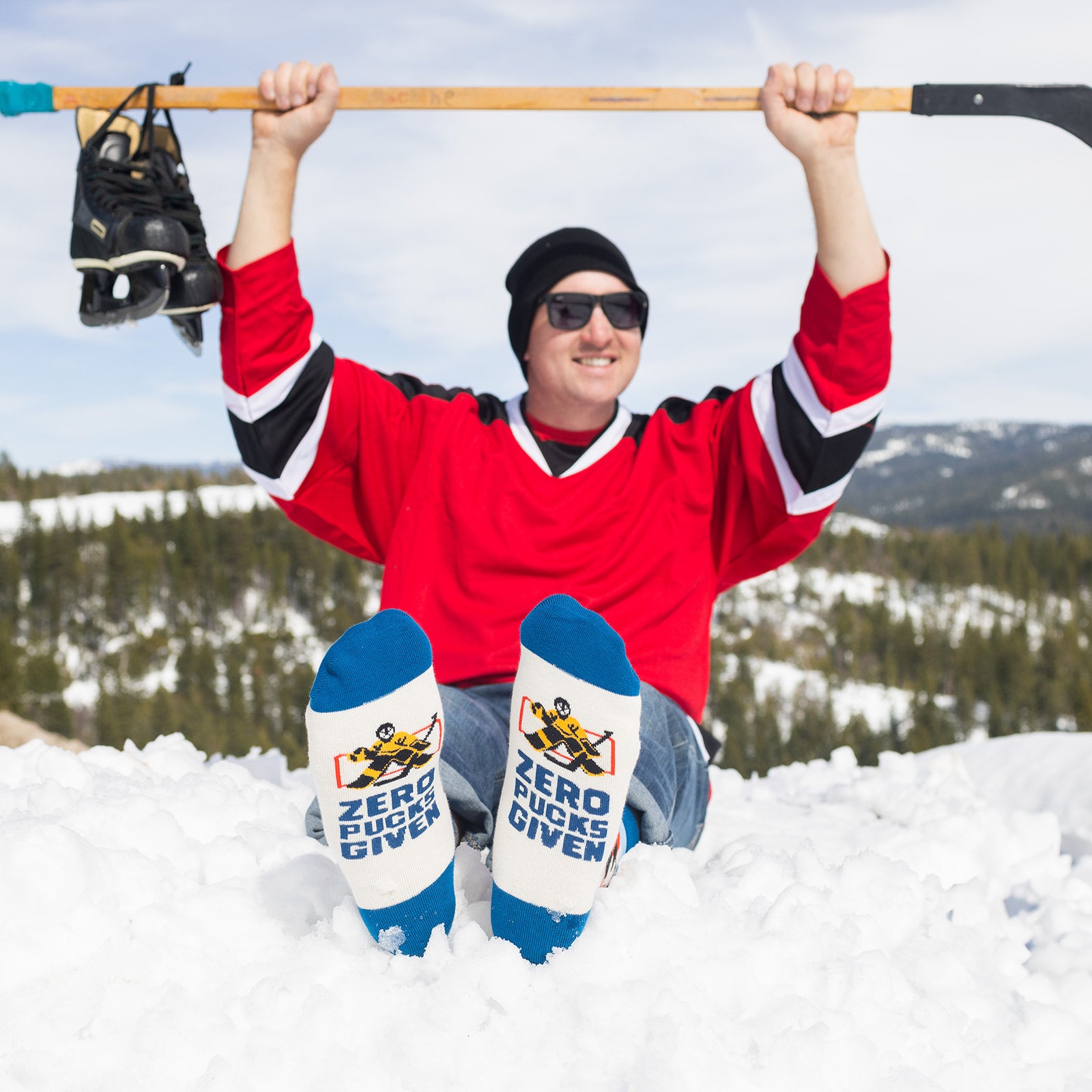 Zero Pucks Given Socks