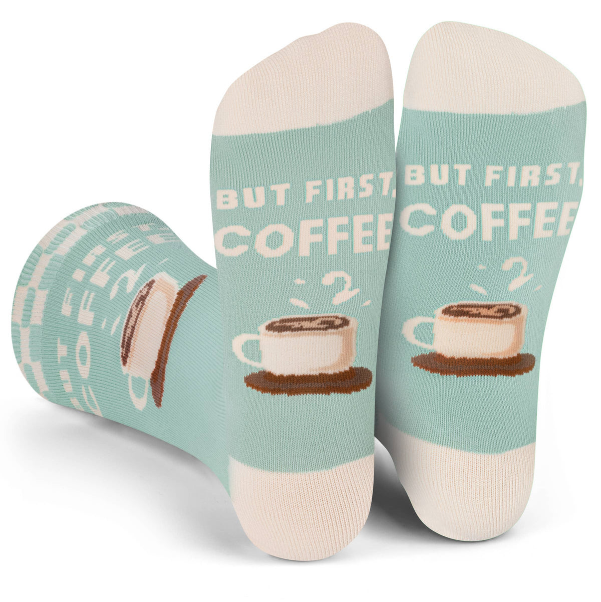 But First Coffee Funny Socks for Women