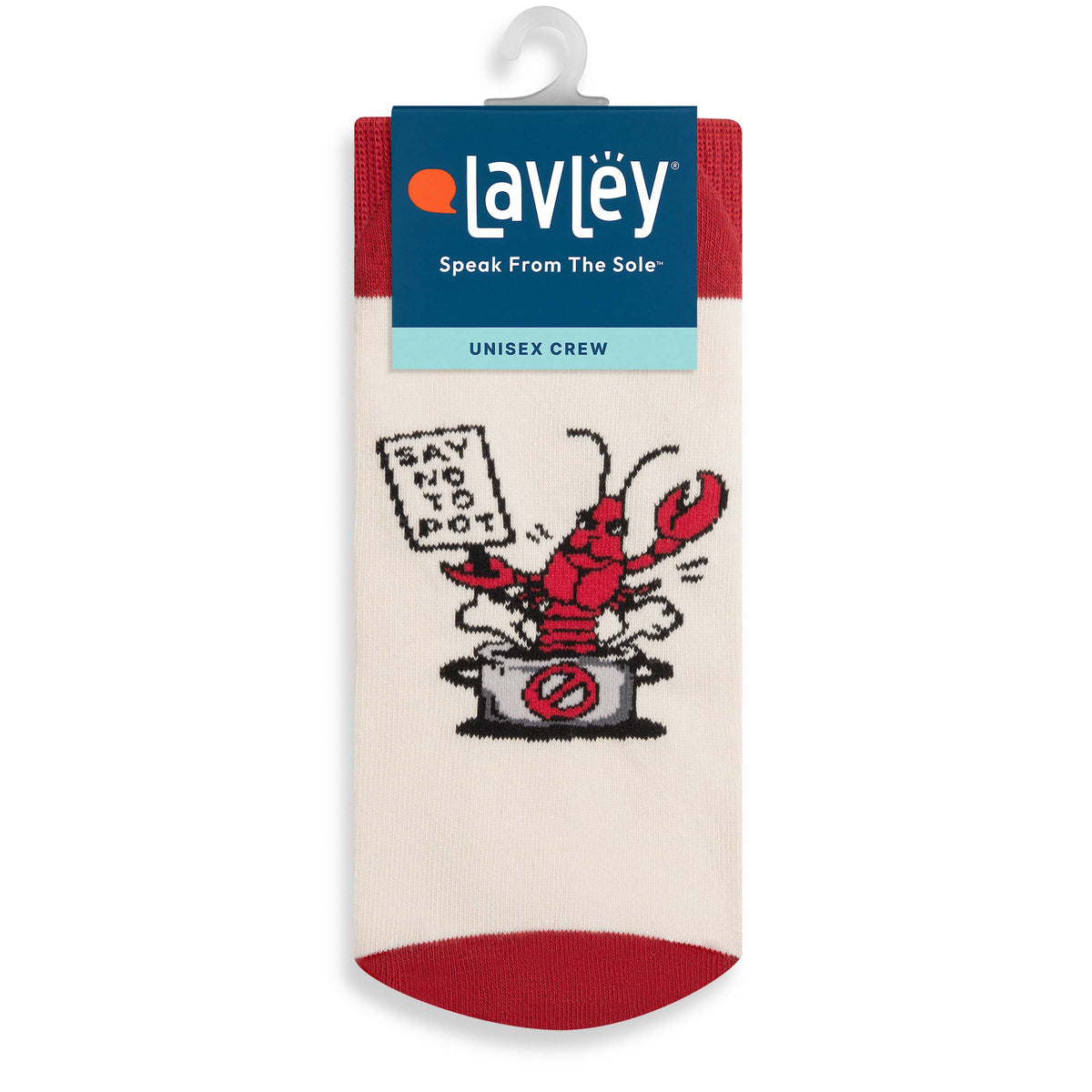 Say No to Pot Funny Lobster Socks for Men and Women