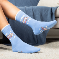 Book Club Socks Gift for Women who Love Reading