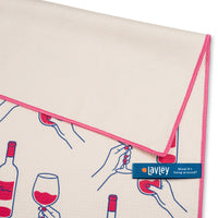 Corks Are for Quitters Funny Wine Microfiber Kitchen Towel