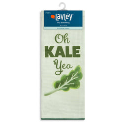 Oh Kale Yea Funny Food Design Microfiber Kitchen Tea Towel