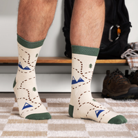 Happy Trails Socks for Hikers and Travelers