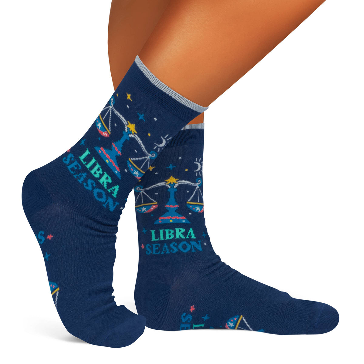 Libra Season Astrology Socks Birthday Gift for Women