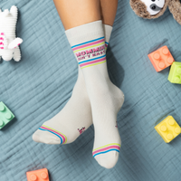 Mommin' Aint Easy Funny Socks for Mom One Size fits Most