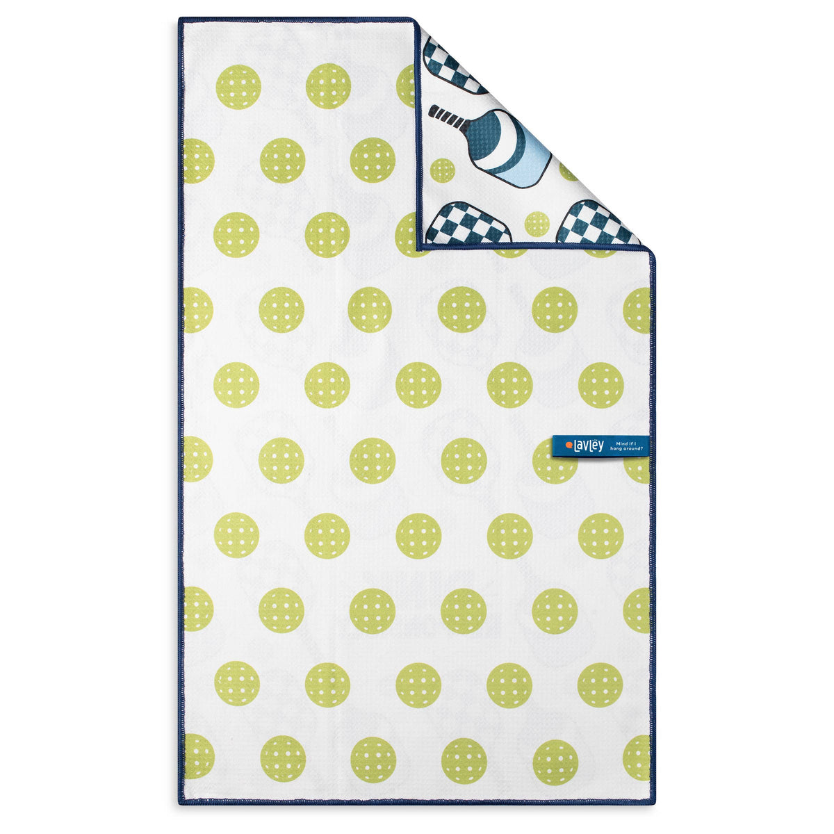 Dink Responsibly Funny Pickleball Microfiber Kitchen Towel