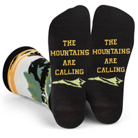 The Mountains are Calling Socks for Outdoor Lovers