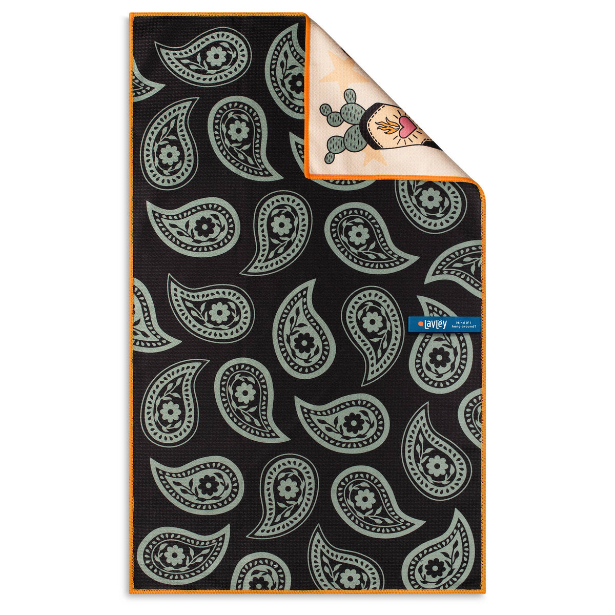 Howdy Cute Western Cowboy Decor Microfiber Kitchen Tea Towel