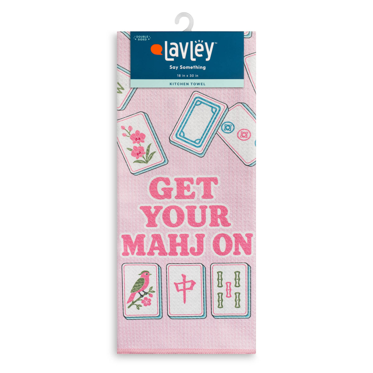 Get your Mahj-On Cute Mahjong Microfiber Kitchen Tea Towel
