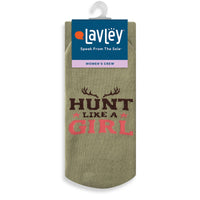 Hunt Like a Girl Socks Hunting Accessory for Women and Teens