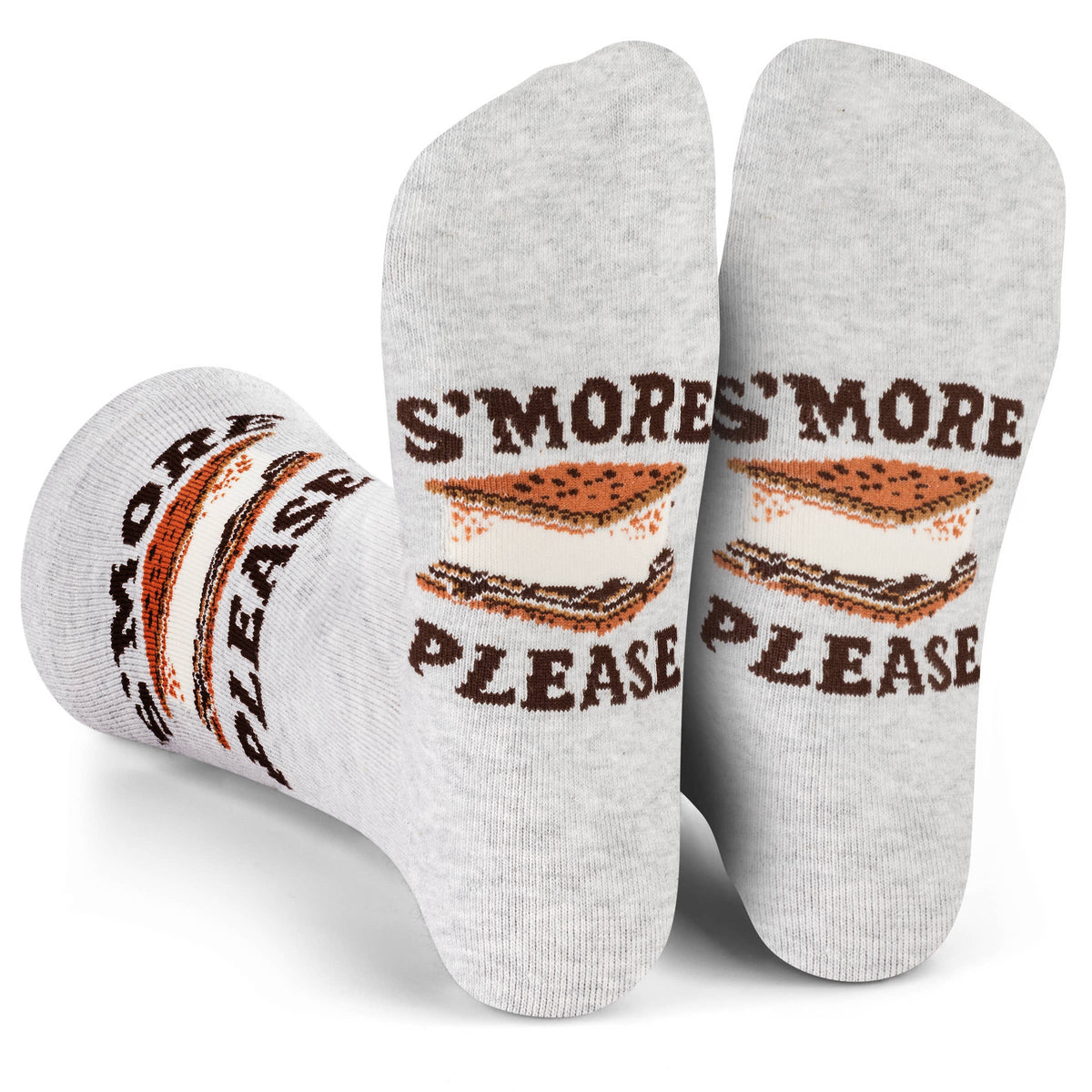S'more Please Socks for Camping and Outdoor Lovers