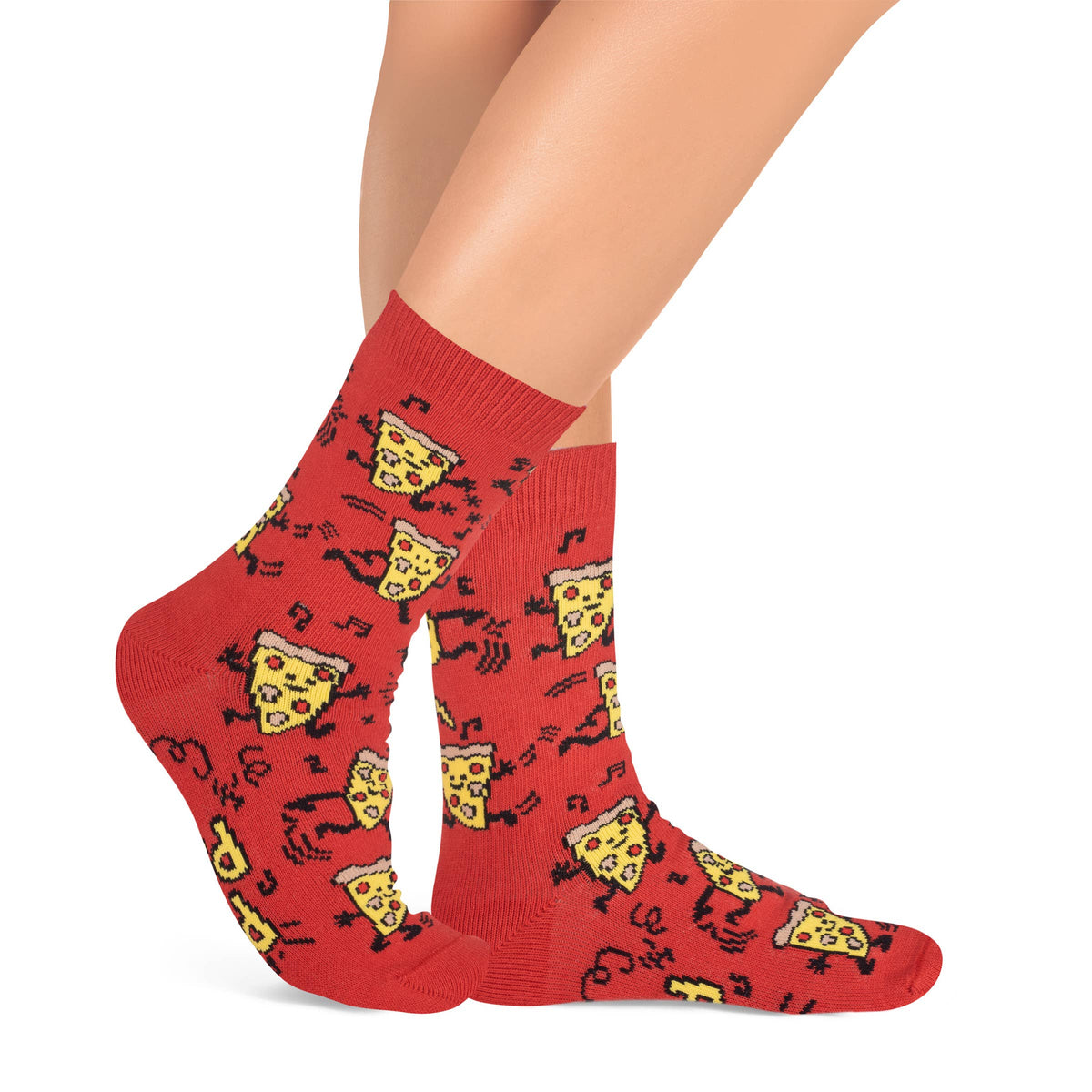 Pizza Party Colorful Crazy Food Socks for Kids