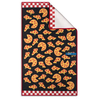 Slice Slice Baby Funny Pizza Design Microfiber Kitchen Towel