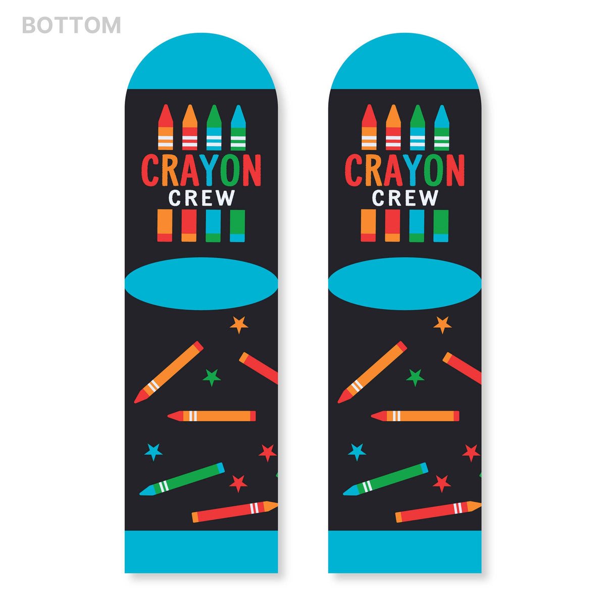 Crayon Crew Colorful Crazy Socks for Kids