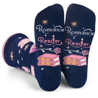 Romance Reader Socks for Women who Love Books and Reading