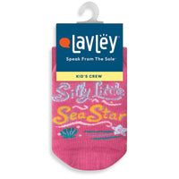 Silly Little Sea Star Cute Colorful Mermaid Socks for Girls