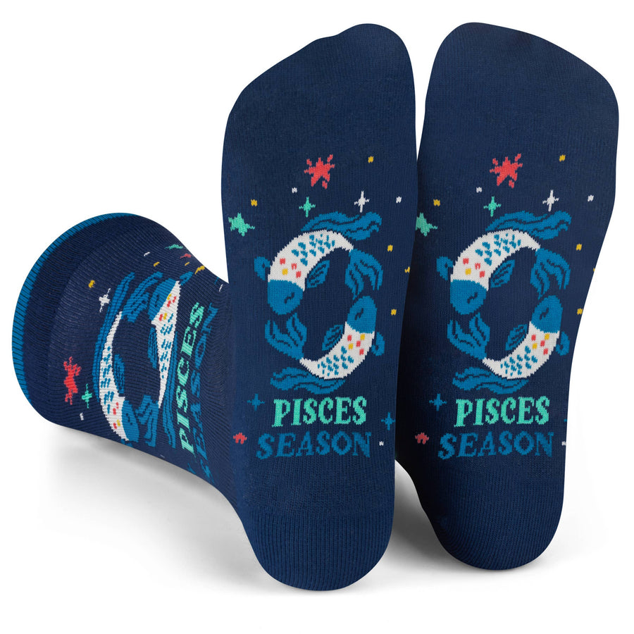 Pisces Season Astrology Socks Birthday Gift for Women