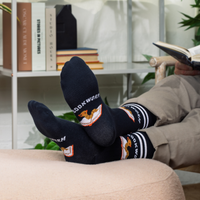 Bookworm Socks for Book Readers Unisex for Men and Women