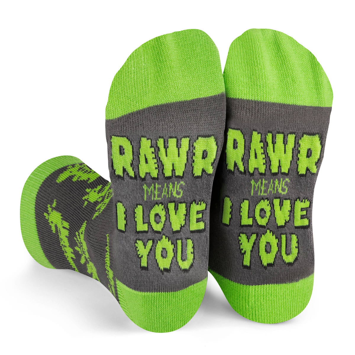 Rawr Means I Love You Kids Socks
