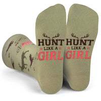 Hunt Like a Girl Socks Hunting Accessory for Women and Teens