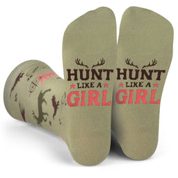 Hunt Like a Girl Socks Hunting Accessory for Women and Teens