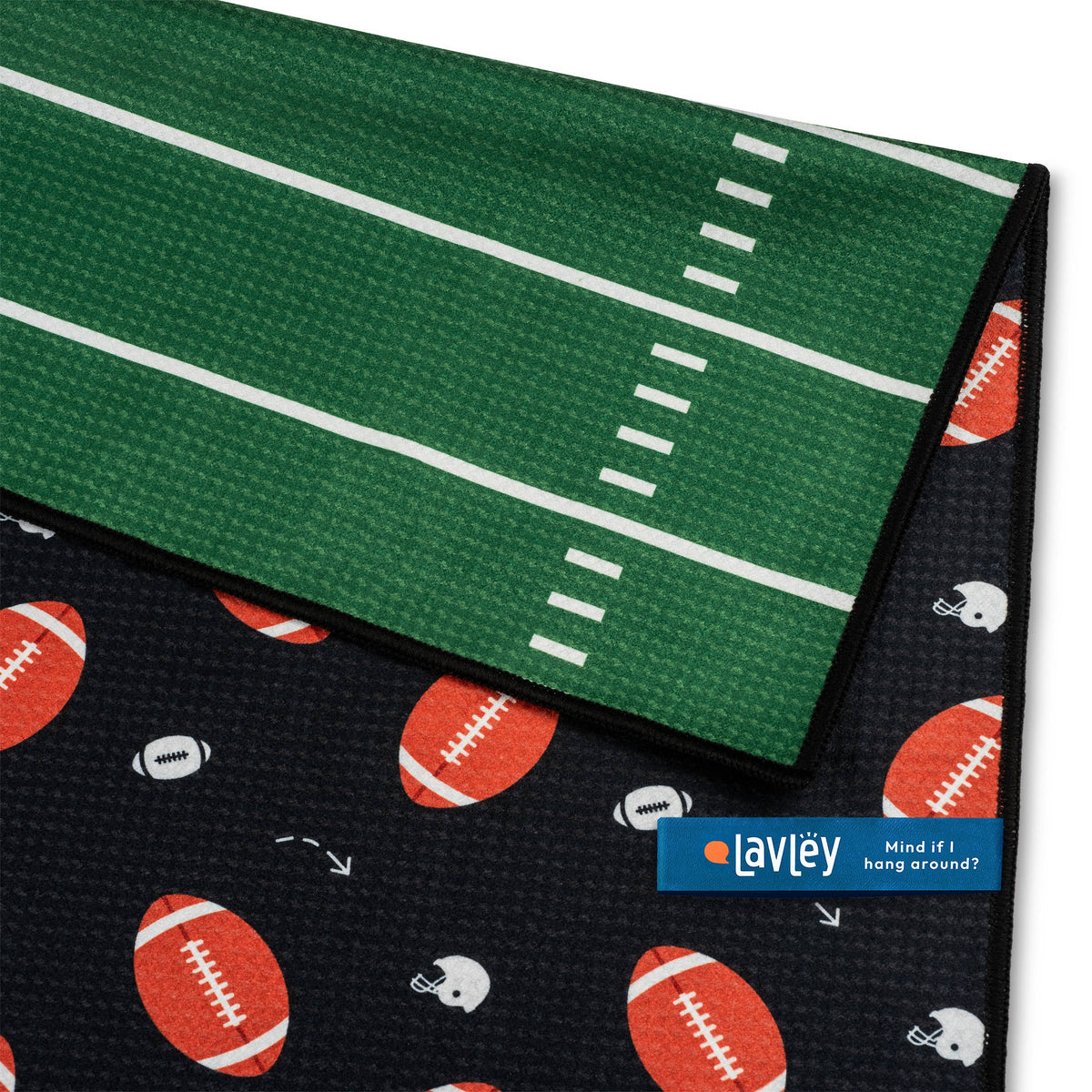 Game Day Football Design Microfiber Kitchen Tea Towel