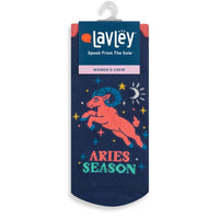 Aries Season Astrology Socks Birthday Gift for Women