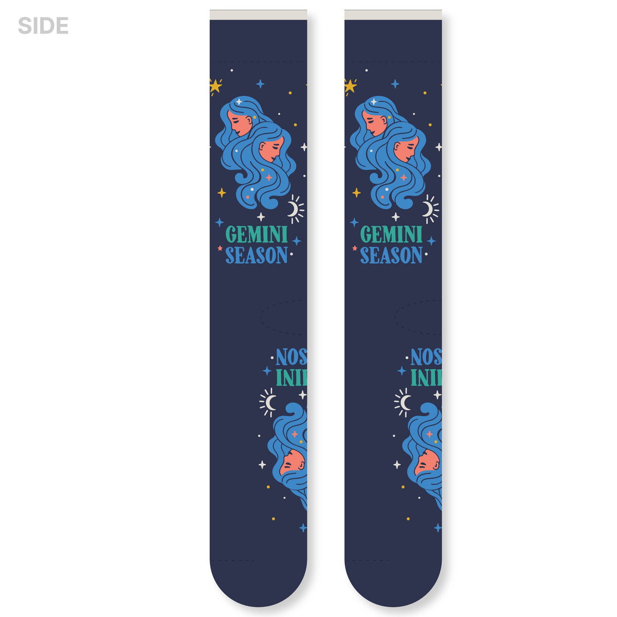 Gemini Season Astrology Socks Birthday Gift for Women