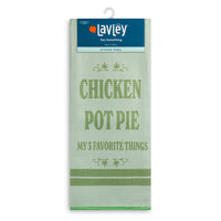Chicken, Pot, Pie Funny Microfiber Kitchen Tea Towel
