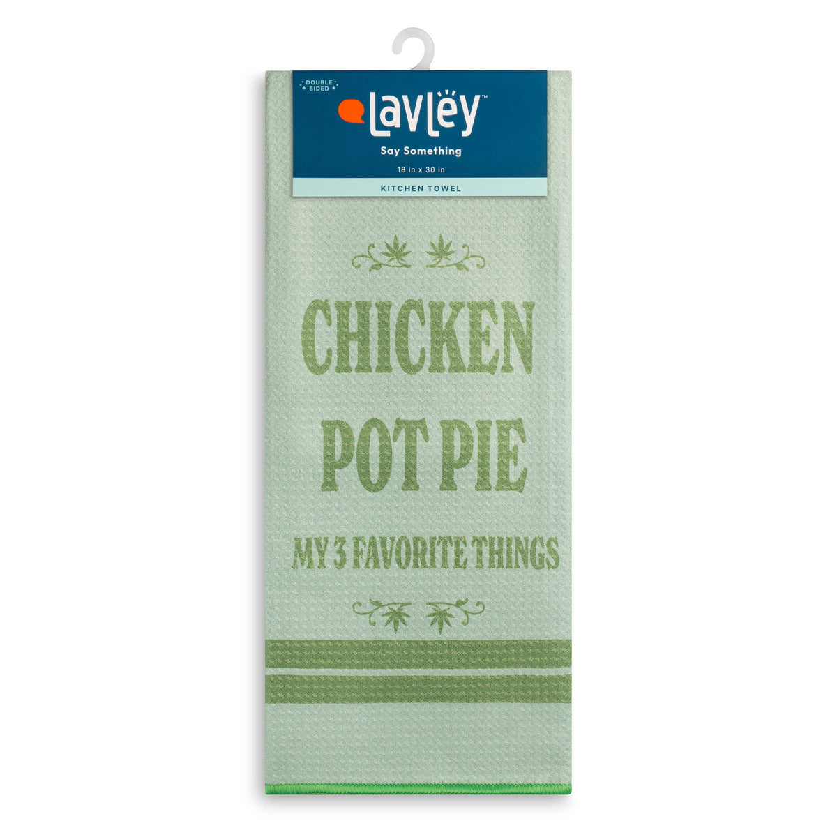 Chicken, Pot, Pie Funny Microfiber Kitchen Tea Towel