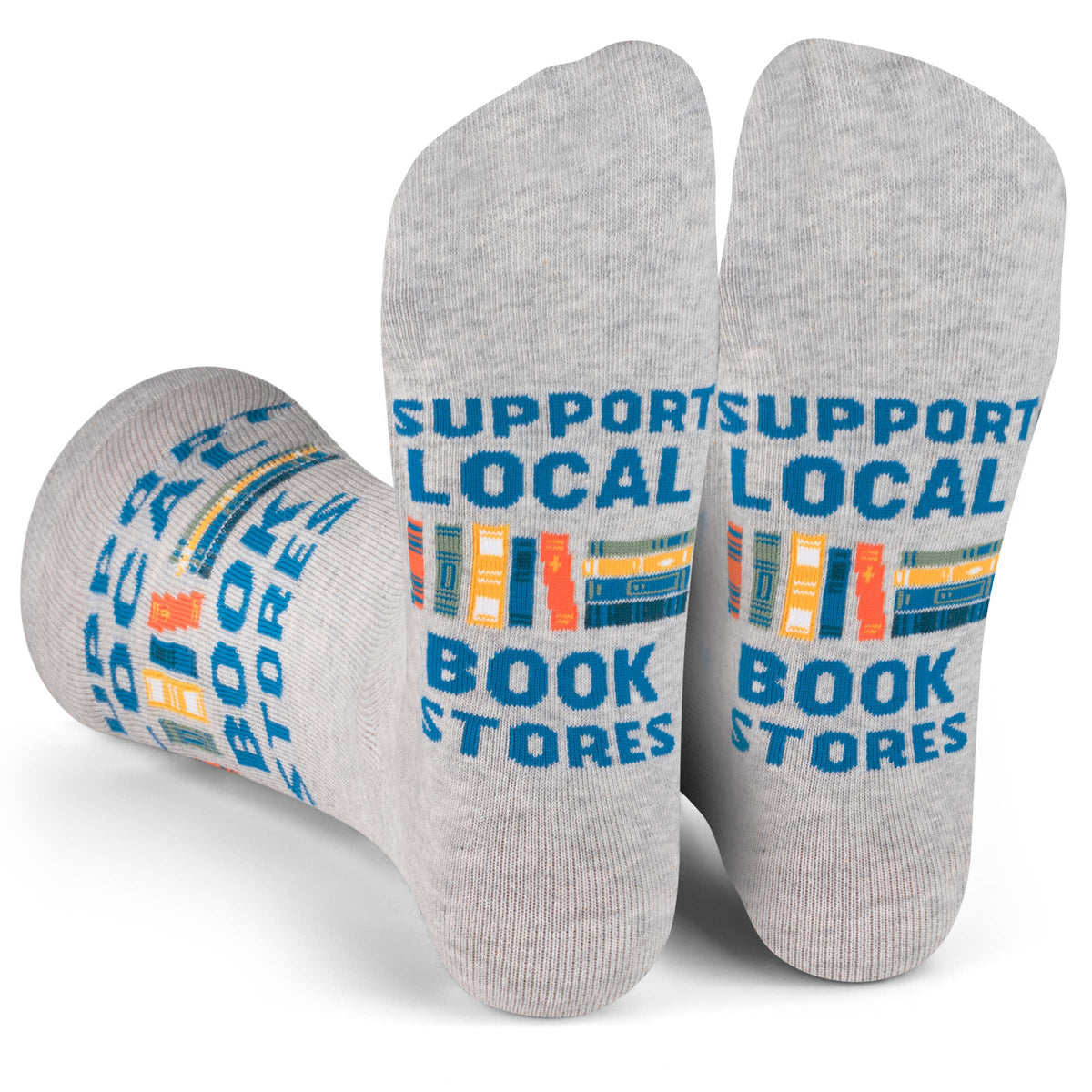 Support Local Book Stores Socks for Reading Lovers Unisex