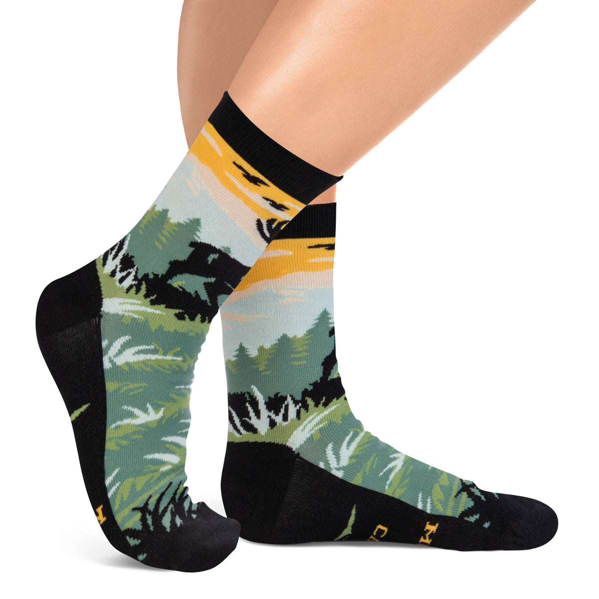 The Mountains are Calling Socks for Outdoor Lovers
