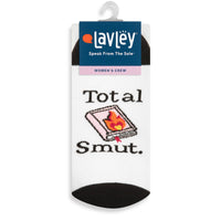 Total Smut Book Socks for Women who Love Smutty Romance