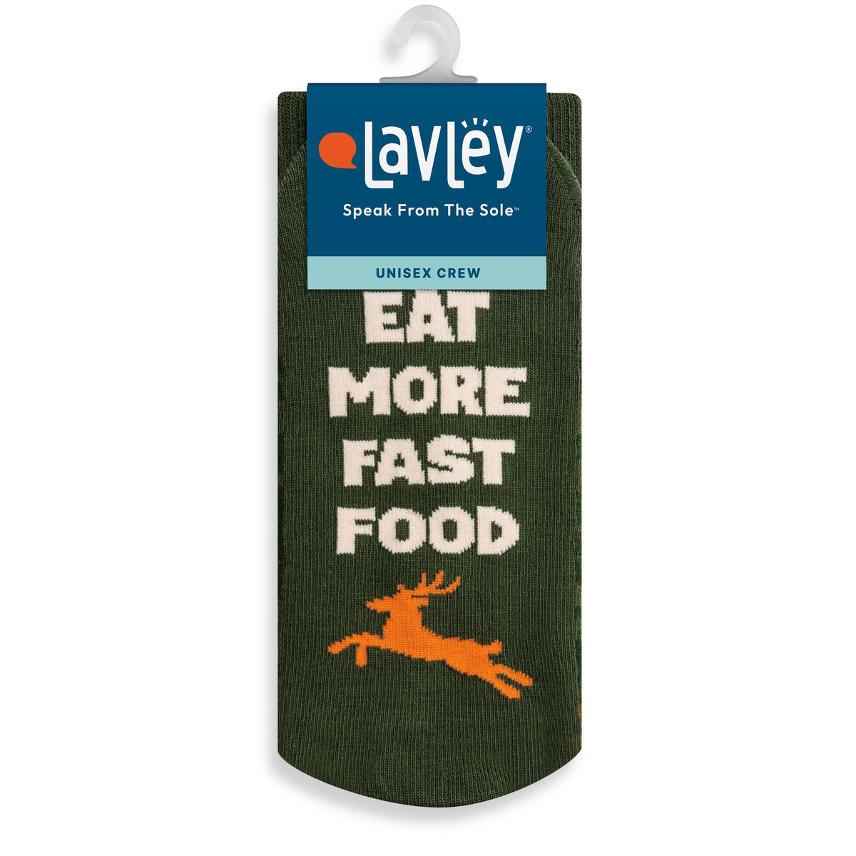 Eat More Fast Food Hunting Socks Funny Gift for Men who Hunt